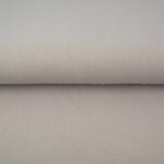 Folded light grey cotton fabric material