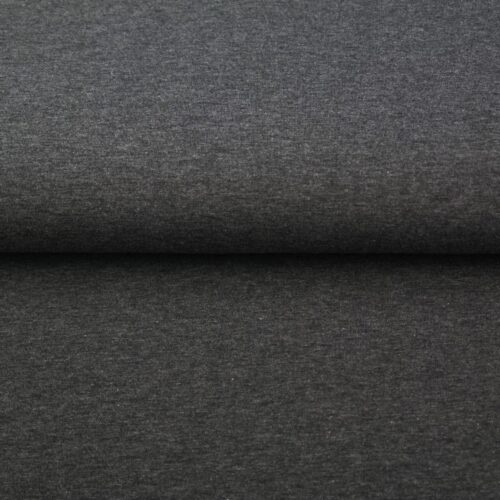 Folded dark grey cotton fabric texture