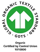 GOTS orgaaniline tekstiilide sertifikaadi logo