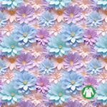 Pastelsed lillemustrid kevadiseks taustaks