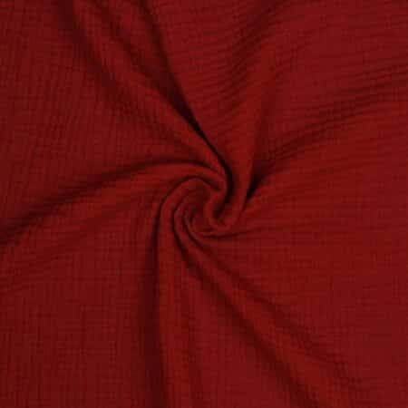 Musliin (3-kihiline mahepuuvill): tuhm punane (rouge)