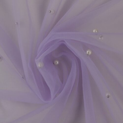 Tüll pärlitega: lavendel