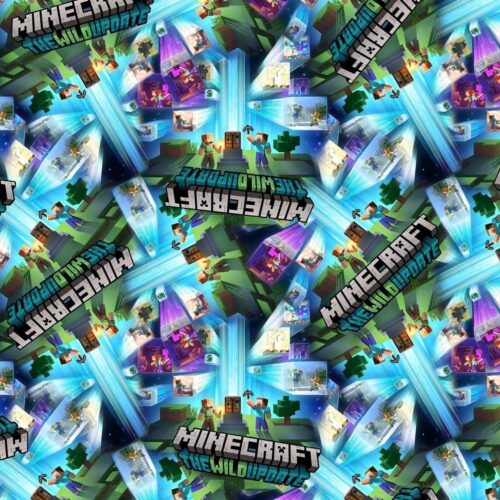 Minecraft värvikas Wild Update taustapilt