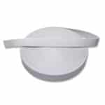 Valge elastne kummipael rullis