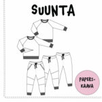 Lasterõivaste paberist lõike muster