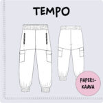 Tempo meeste püksid õmblemise lõikega