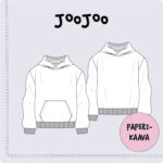 Huppari õmblemise paberist lõikepilt