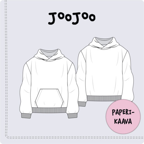 Huppari õmblemise paberist lõikepilt