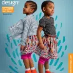 Kaks last värvilistes Ottobre moeriietes