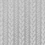 Hall palmikmustriga kudumitekstiil