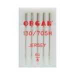 Õmblusmasina nõelad jerseykangale Organ 130/705H