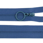 Sinine plastiline lukk rõngaga tõmmitsaga