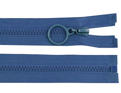 Sinine plastlukuga tõmblukk riietele
