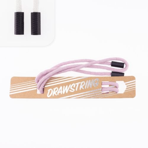 Lilla nöör mustade otstega sildil DRAWSTRING