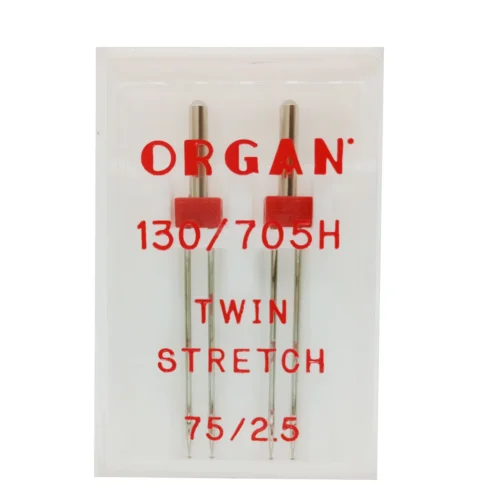 Kahe nõelaga õmblusmasina nõelad Organ 75/2.5