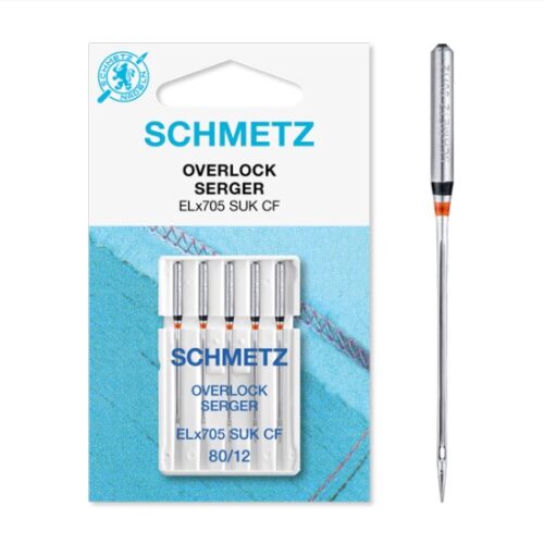 Schmetz overloki nõelad õmblusmasinale