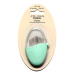 Õmblusnõelad rohelises plastkarbis