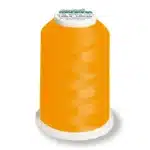 Oranž polüesterõmblusniit rullil