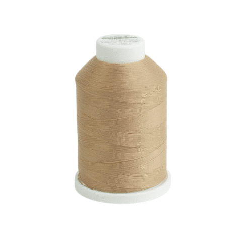 Beige õmblusniit rullil käsitööks