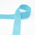 Helesinine sädelev elastne lint