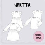 Hertta kleidi ja pluusi õmblemise lõiked