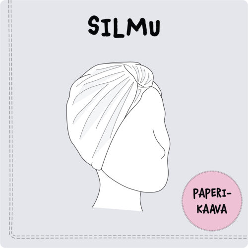 Silmuse turbani õmblusmustri joonis