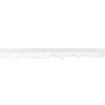 Valge pitsist servaga lint käsitööks