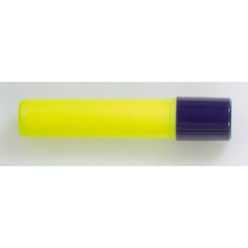 Kollane marker musta korgiga