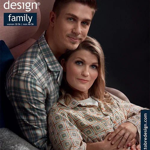 Ottobre Design Family ajakirja kaanefoto paariportree