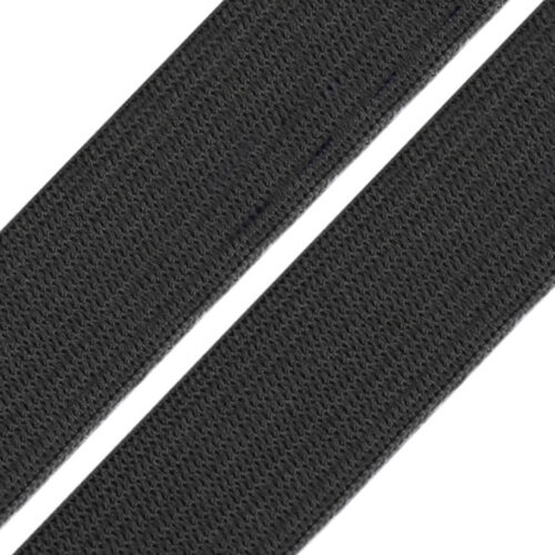 Must elastne kummipael tekstiilitöödeks