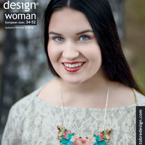 Ottobre ajakirja kaanepilt naise portreega