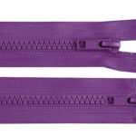 Lilla tõmblukk plastist hammastega