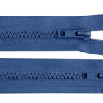 Sinine plastist tõmblukk riietele