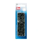 Prym mustad plastklõpsud õmblemiseks 12,4 mm