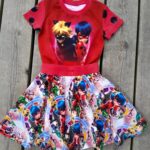 Miraculous tegelastega laste kleit