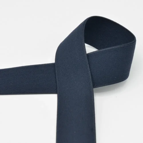 Tumesinine elastne lint käsitööks