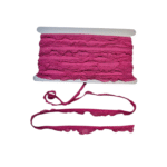 Roosa sakiline pitsipael rullil