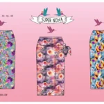 Kolm lillemustriga seelikut Supernova mustriga