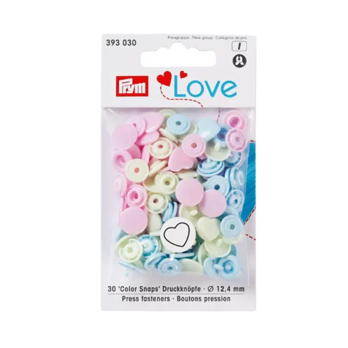 Prym Love värvilised plastkinnitused käsitööks