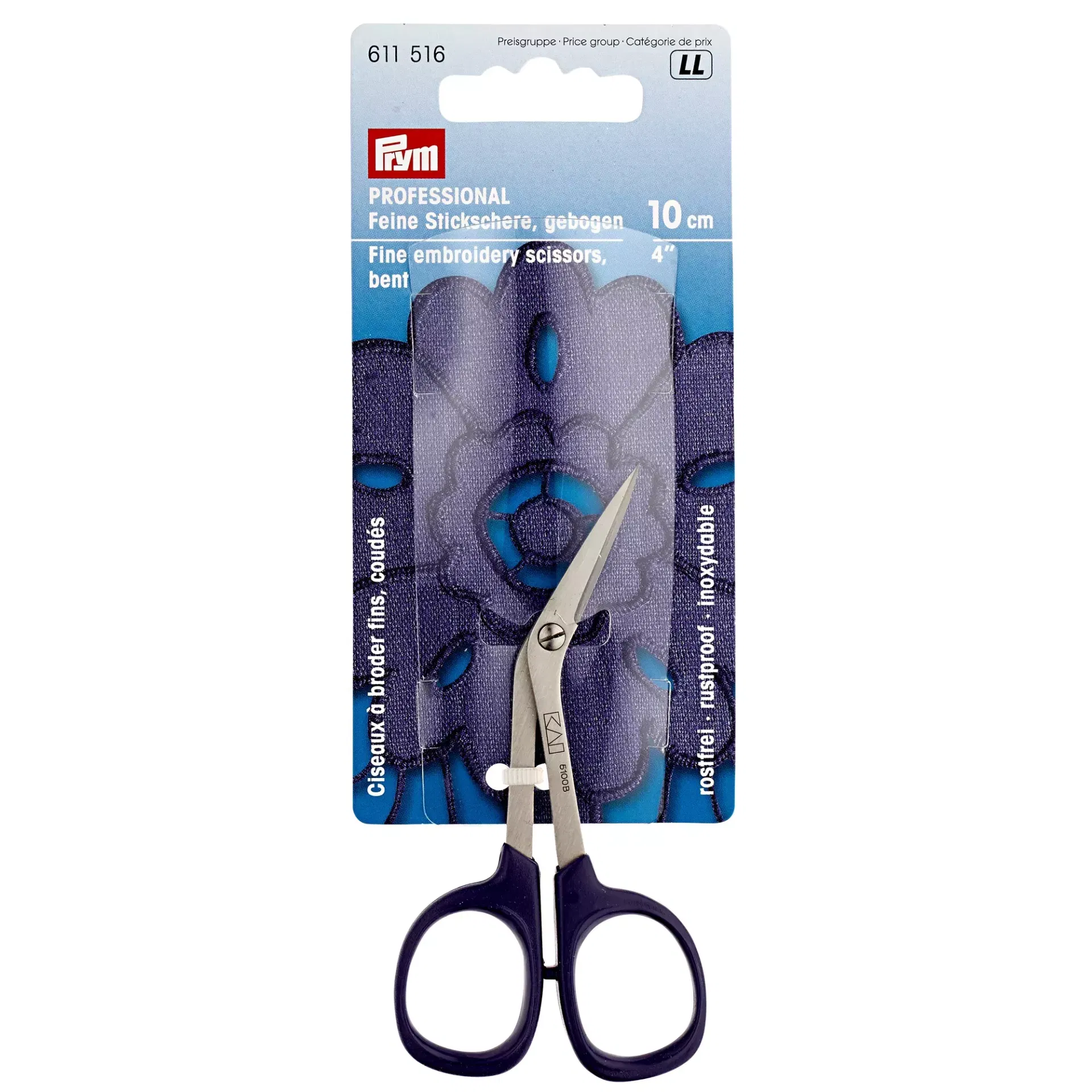 Painutatud tikkimiskäärid 10 cm Prym