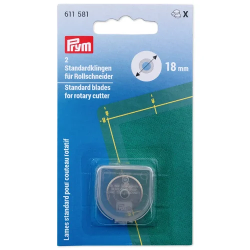 Prym 18 mm lõikuri varuterad pakendis