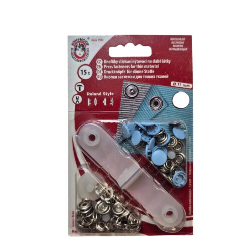 Nööpnööpide komplekt õhukesele kangale