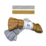 Kuldne ja hõbedane sädelev lint käsitööks