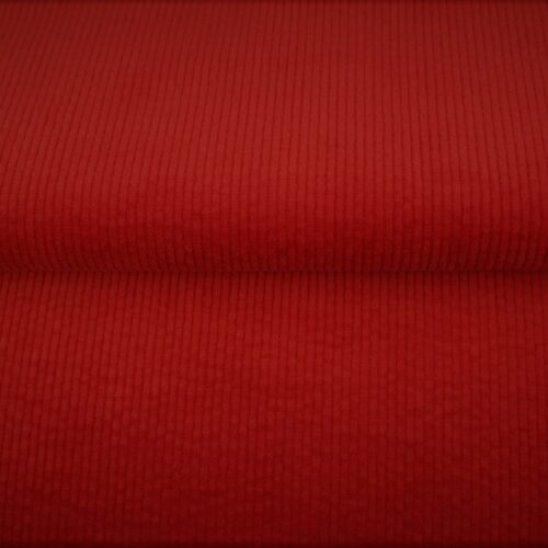 Punane sooniline kangas lähedalt vaadatuna