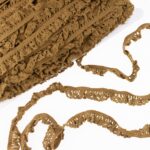 Pruun pitsiline kangapael käsitööks