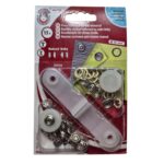 Metallist trukid ja tööriistad õhukesele kangale