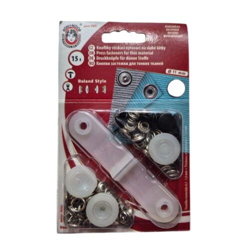 Metallist trukid ja tööriistad õhukesele kangale