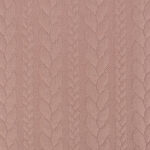 Roosa palmikmustriga kudumismaterjal