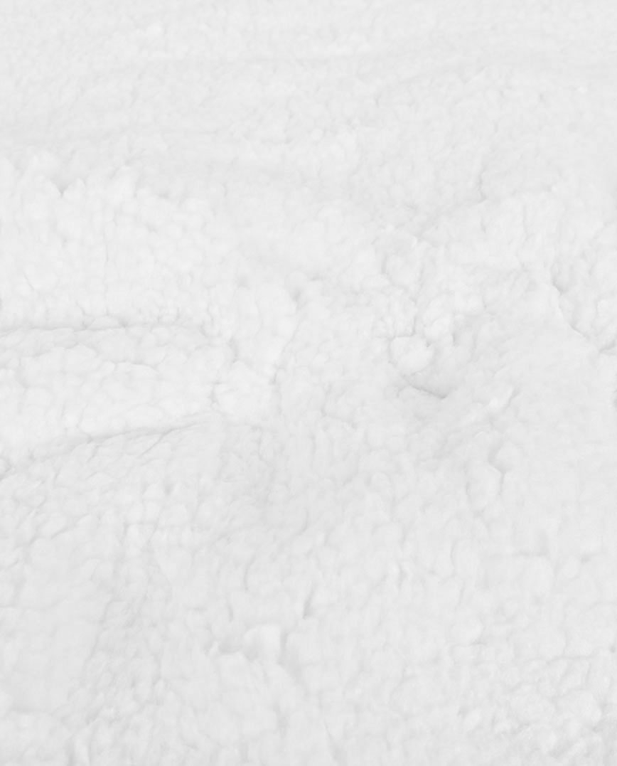 Valge pehme fliisriide tekstuur