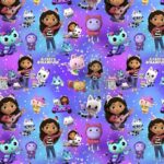 trikotaaž cabbys dollhouse digital print